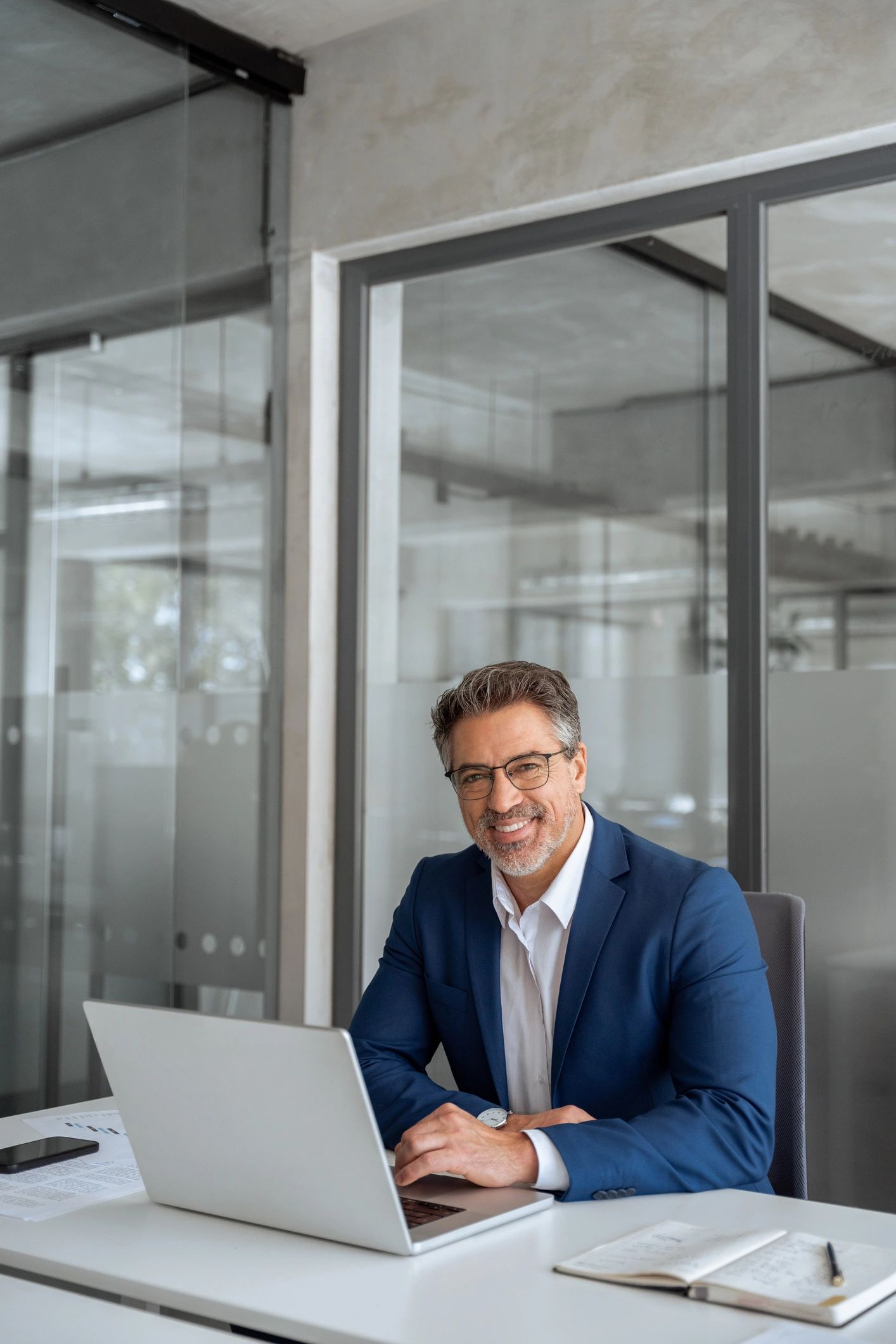 Executive professional portrait symbolizing career growth and leadership
